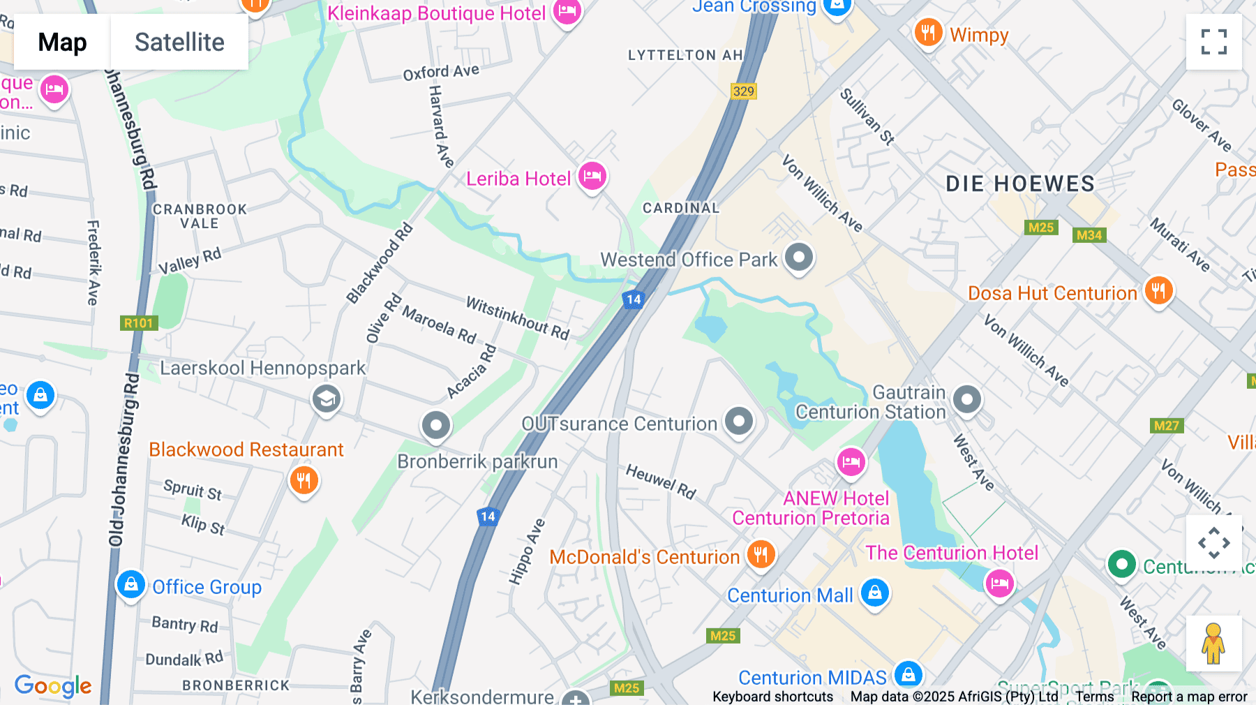 Click for interative map of Ground Floor, Southdowns Ridge Office Park, John Vorster Avenue, Irene, Centurion, Centurion