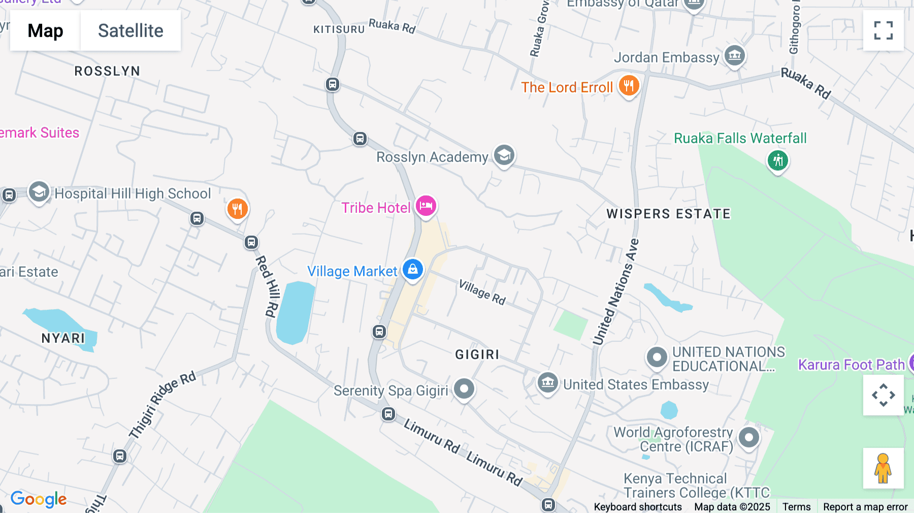 Click for interative map of 2nd Floor, Eaton Place, United Nations Crescent, Nairobi, Kenya, Nairobi