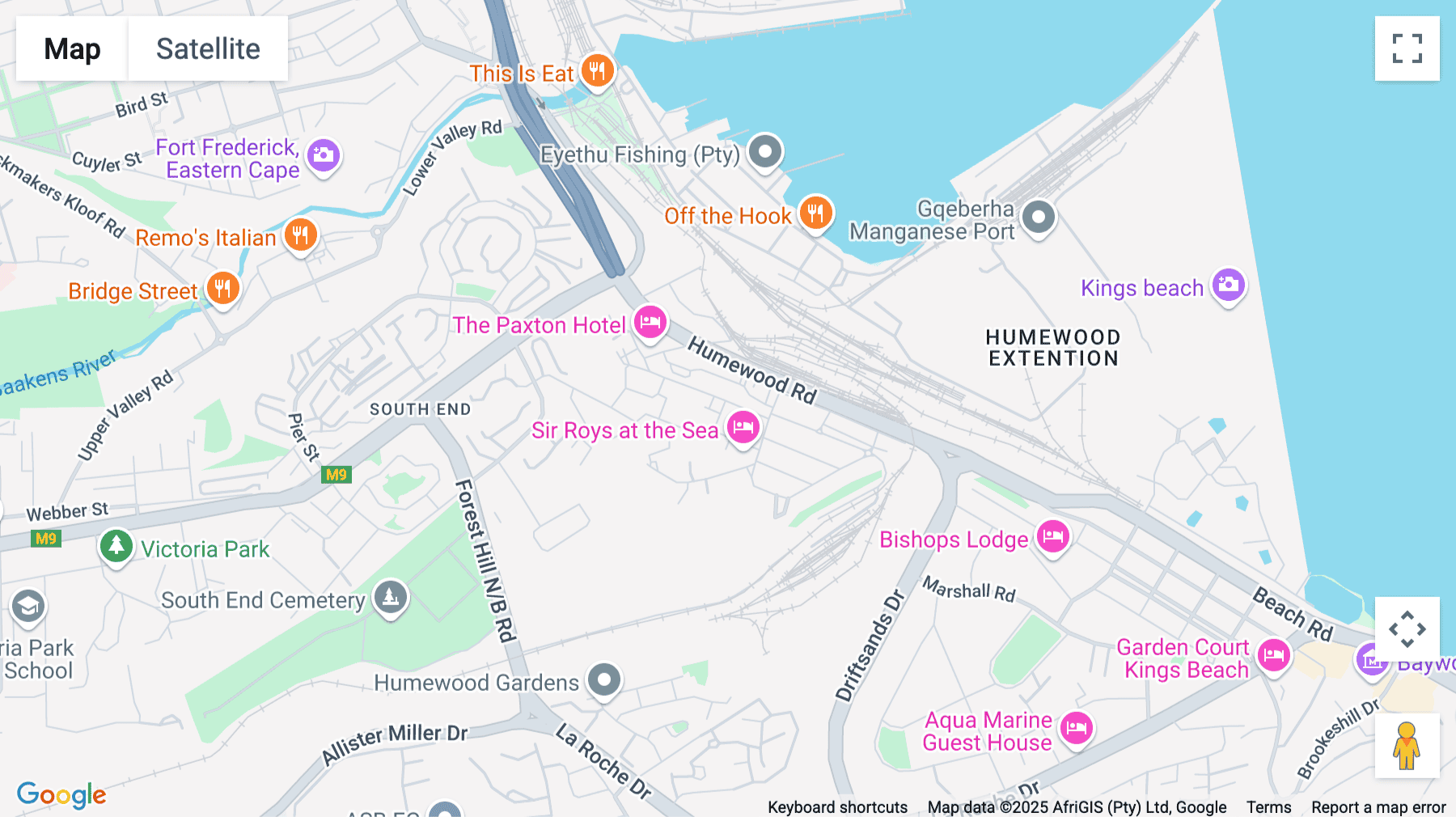 Click for interative map of 1st Floor, Harbour View Building, Oakworth Road, Humewood, Port Elizabeth, Port Elizabeth