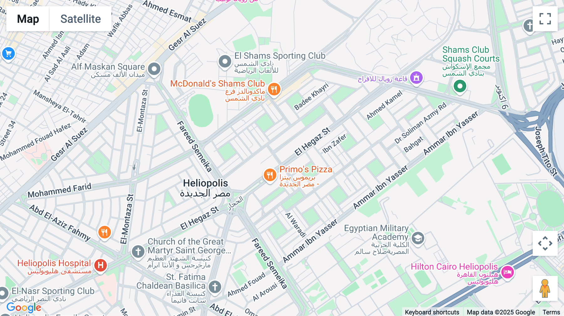 Click for interative map of 158 Hegaz St, Floor 5, Heliopolis, Cairo, Egypt, Cairo