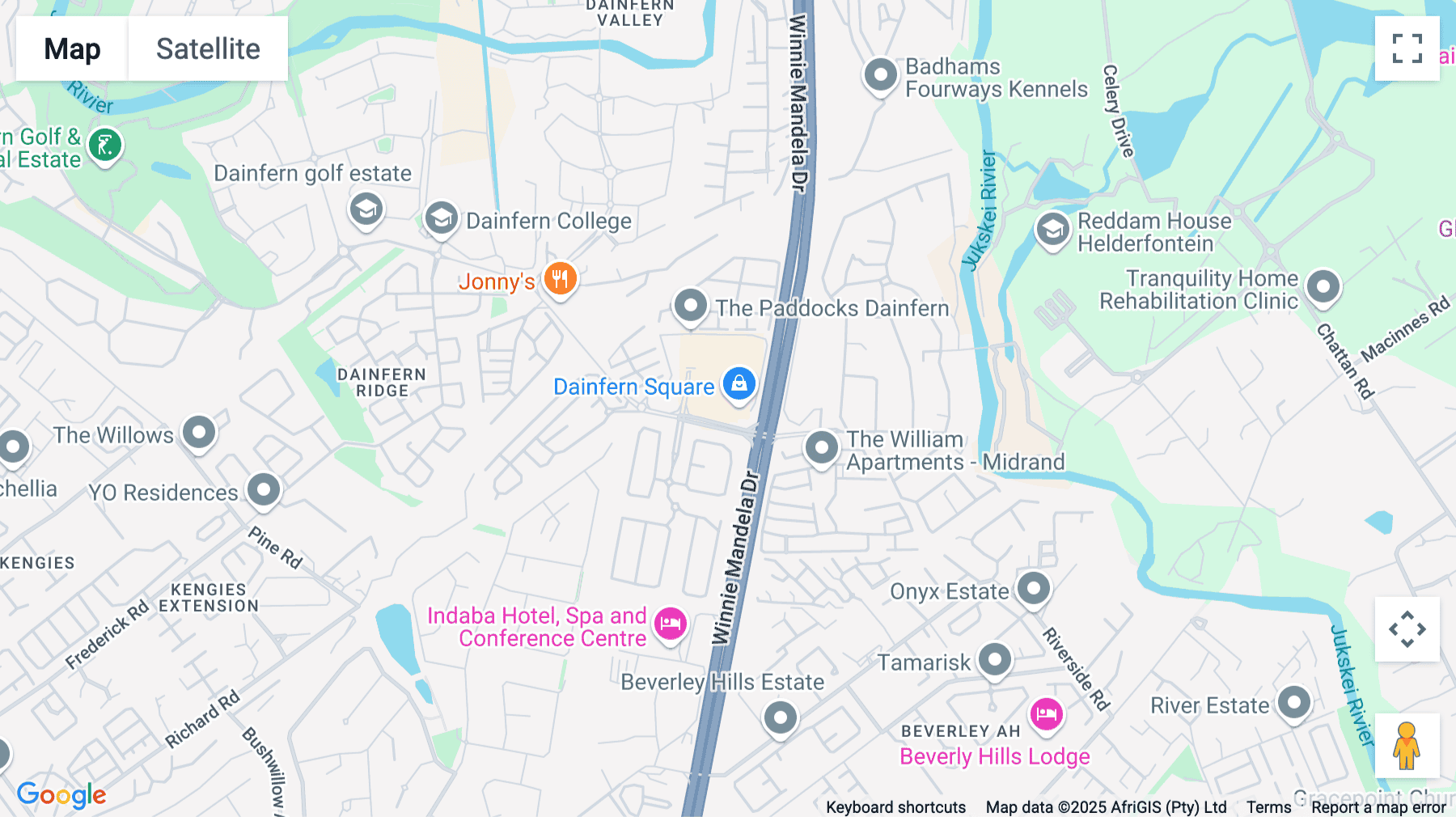 Click for interative map of 1st Floor Dainfern Square, Cnr William Nicol & Broadacres Avenue, Dainfern, Johannesburg
