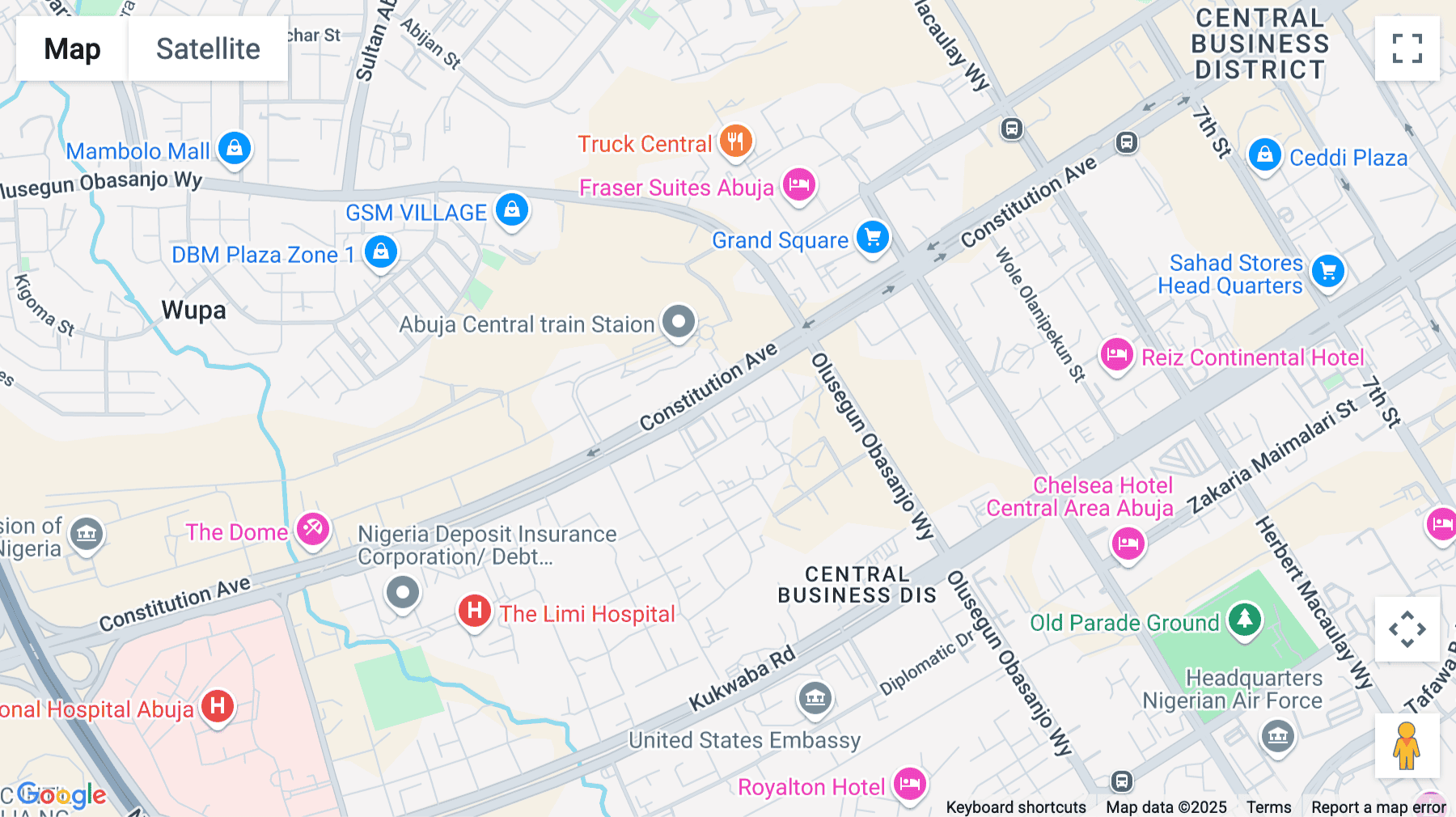 Click for interative map of 4th Floor, Tower C Churchgate Plaza, AO Cadastral Zone Constitution Avenue, Central Business District, Abuja