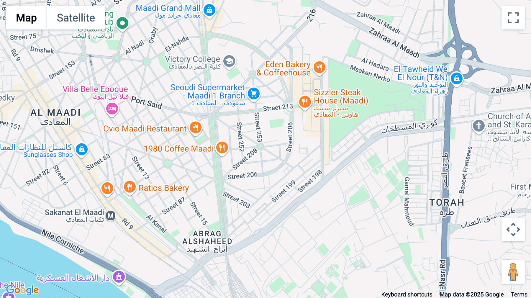 Click for interative map of Building 17, Street 210, Beside Victoria Square, , Cairo