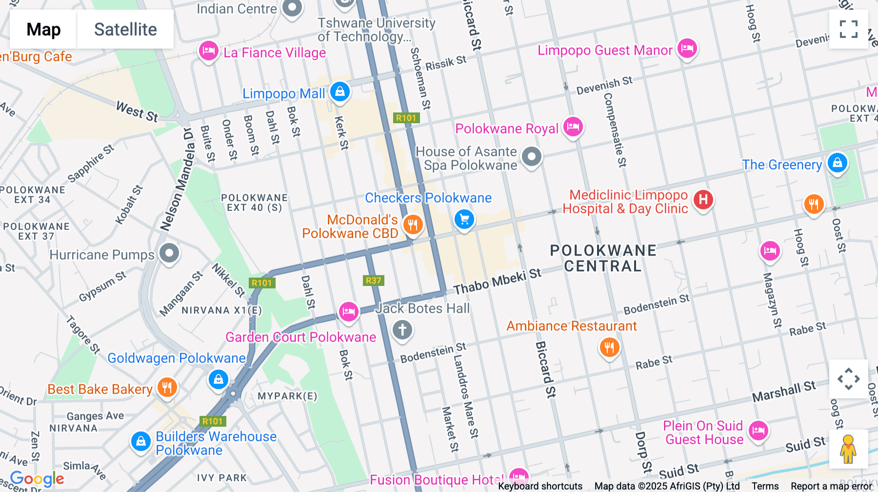 Click for interative map of 58-60 Landros Mare Street, Thabakgolo Building, 3rd Floor, Polokwane