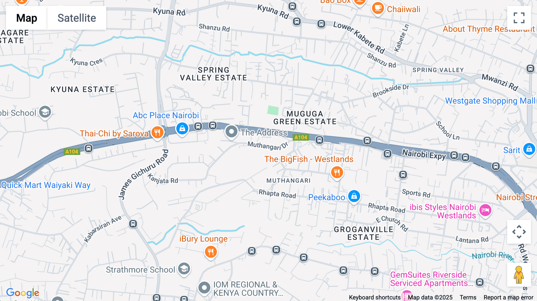 Click for interative map of Muthangari Dr, Westlands, Nairobi, Nairobi