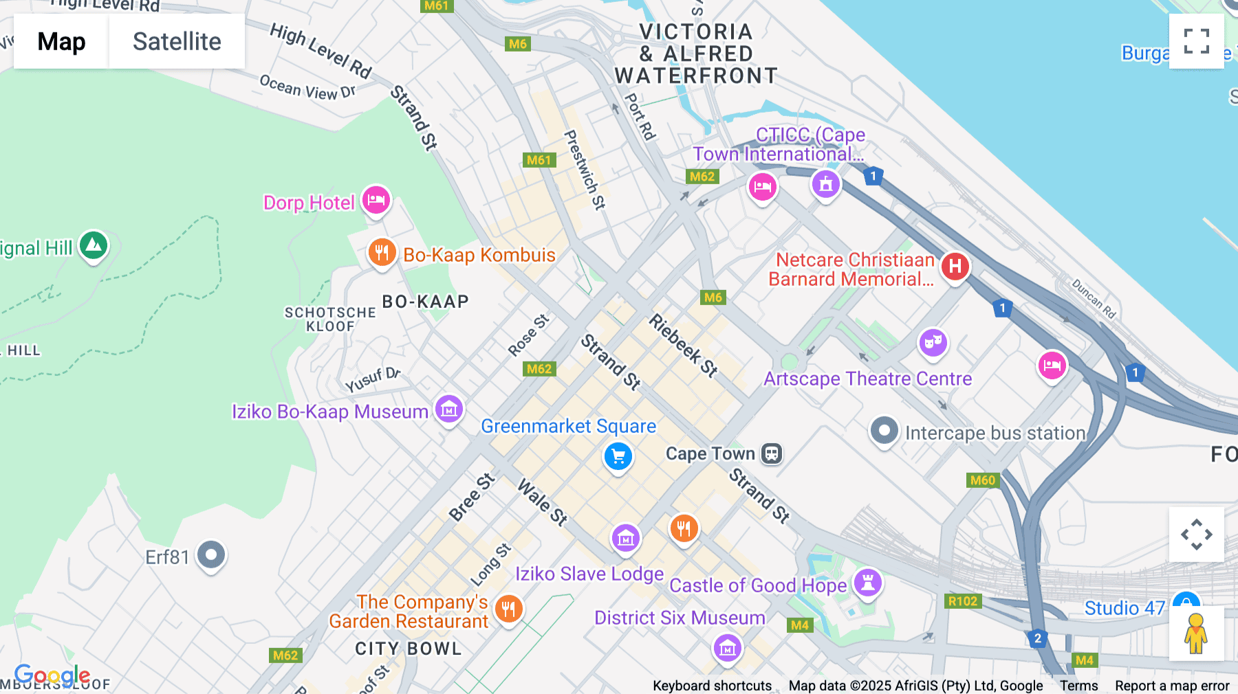 Click for interative map of 80 Strand Street, Cape Town, Cape Town