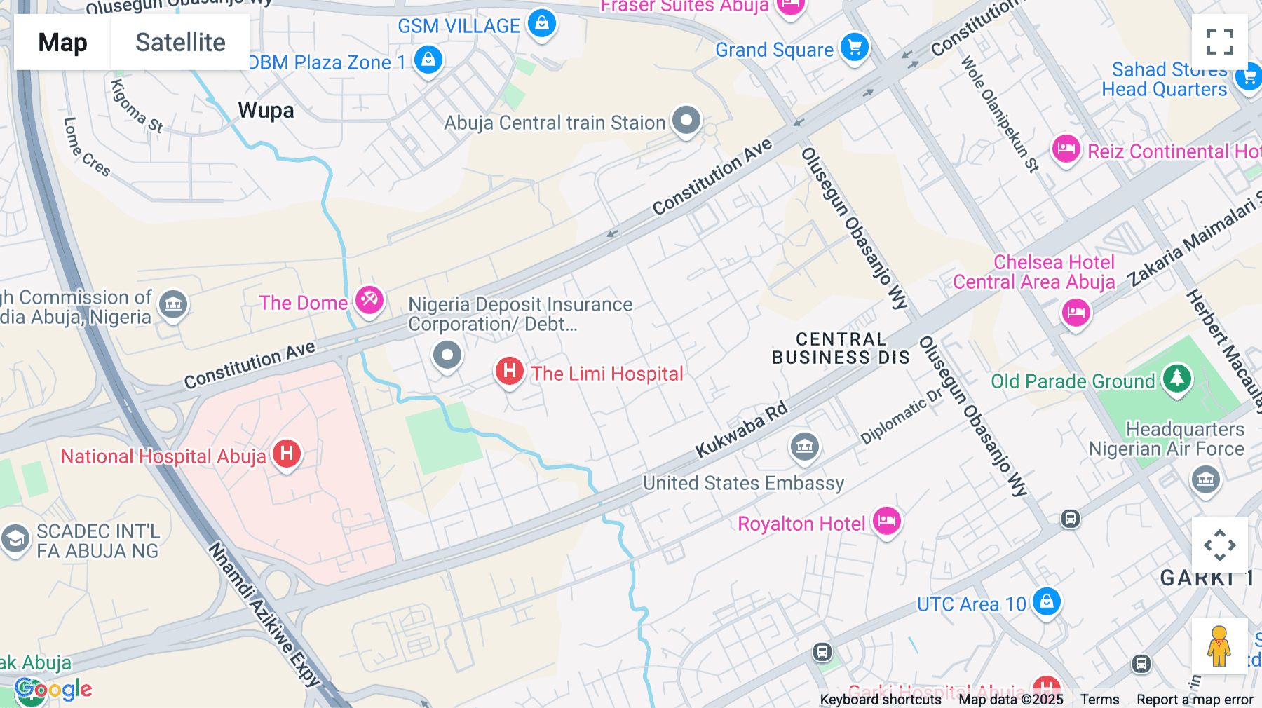 Click for interative map of 1473 Ambassador Albert Osakwe House, Inner Block Street, Abuja