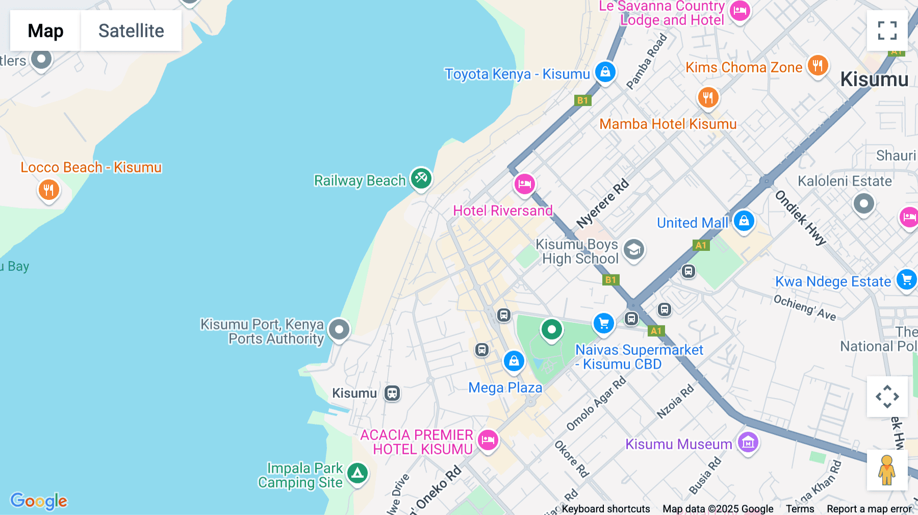Click for interative map of Plansmart Building, Oginga Odinga Street, 2nd Floor, Near Swan Center, Kisumu