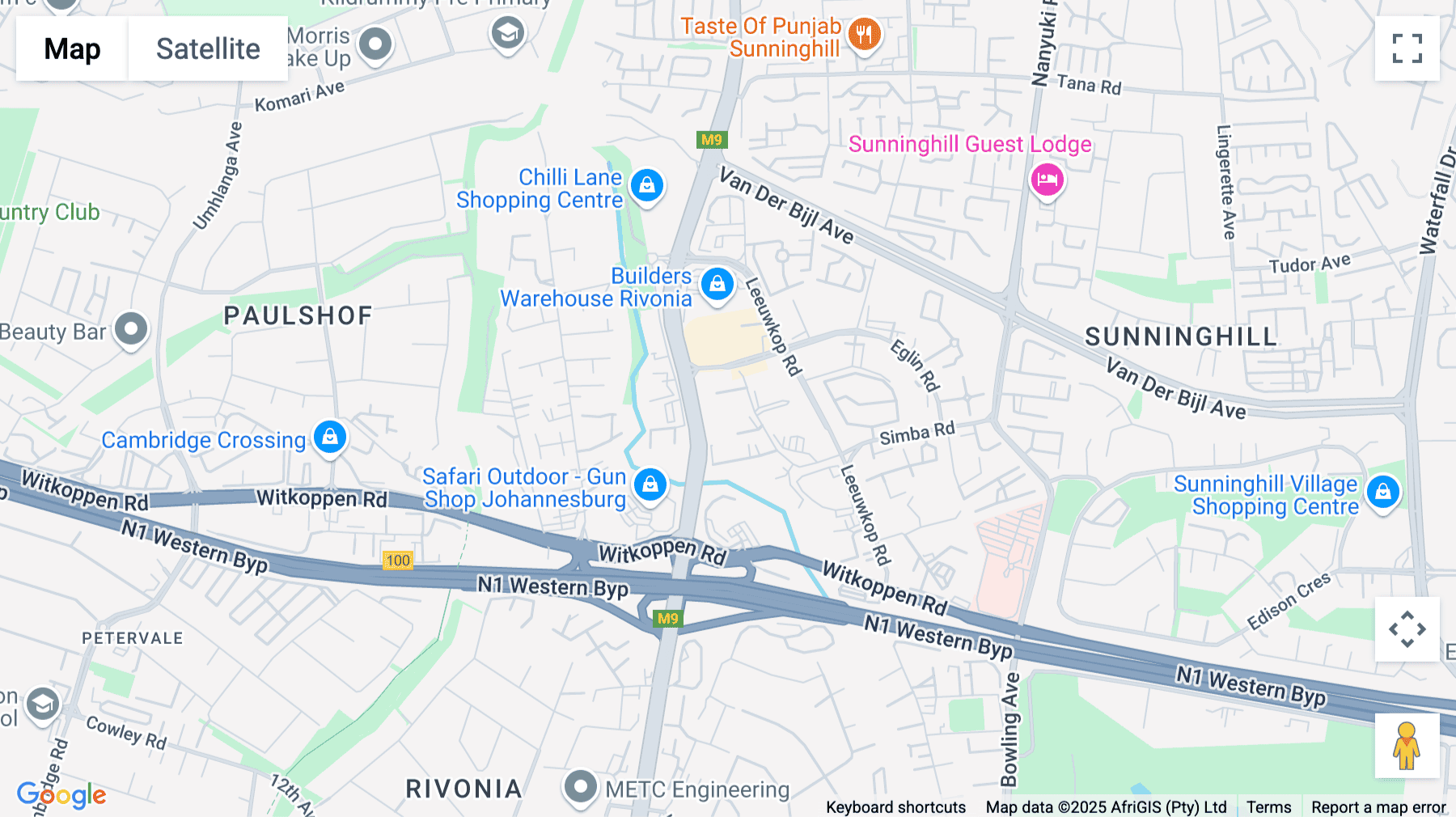 Click for interative map of The District, 8 Kikuyu Road, Sunninghill, Sandton