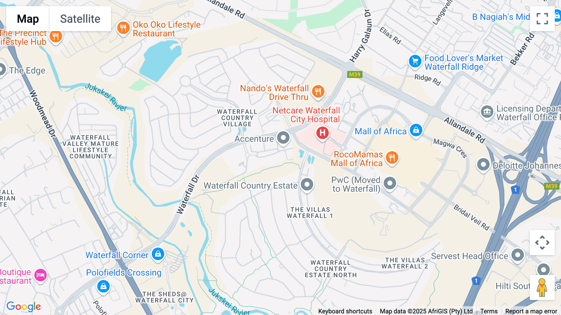 Click for interative map of 74 Waterfall Drive, Waterfall Corporate Campus, Building 5, Midrand