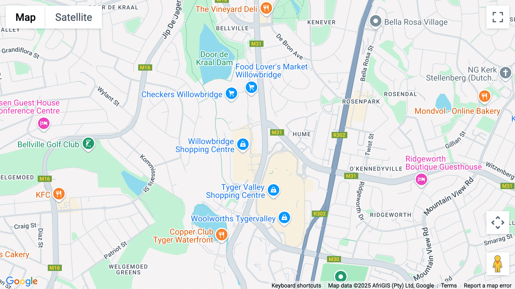 Click for interative map of Willowbridge Place, Willowbridge Centre, Tygervalley, Cape Town