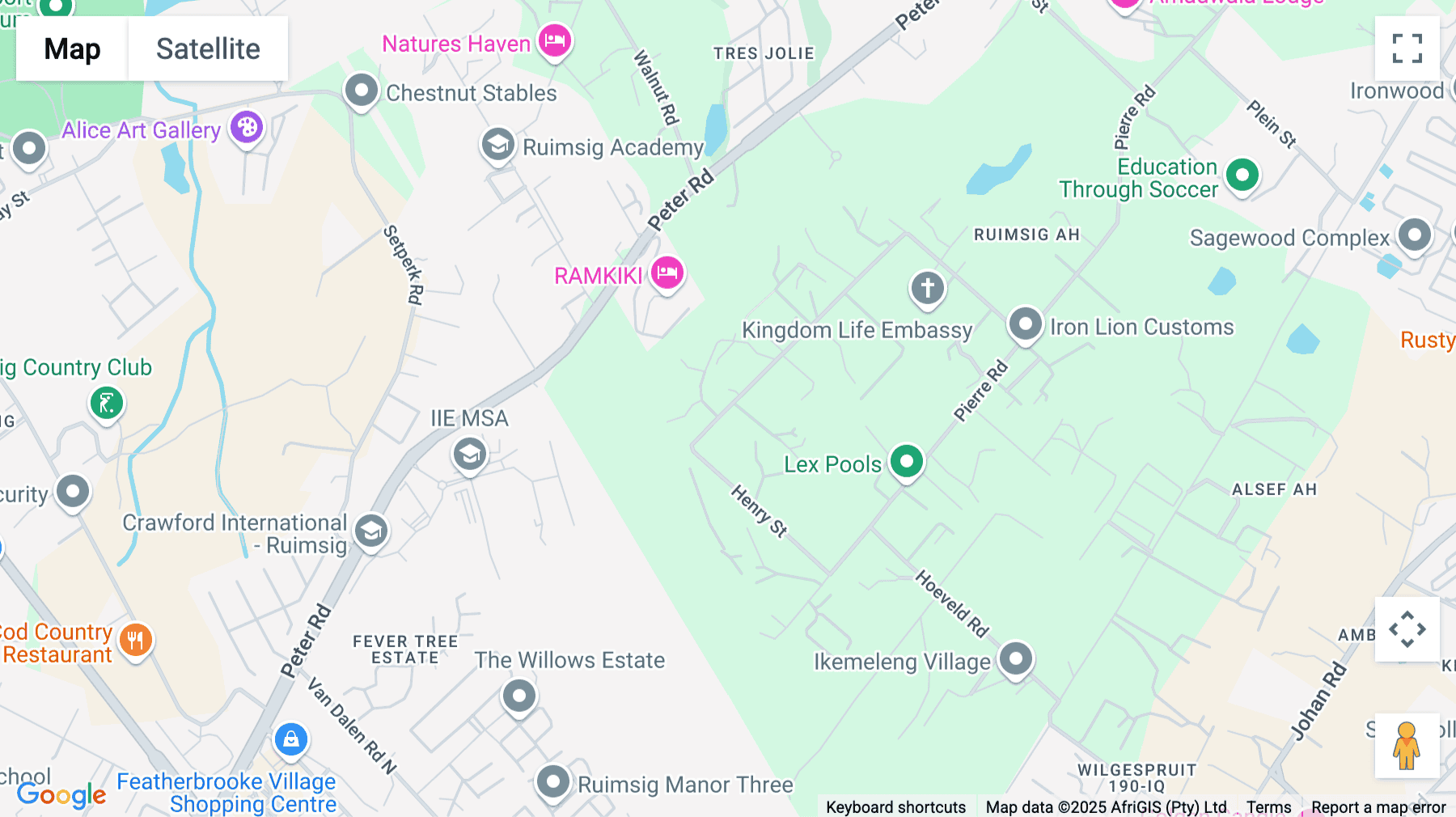 Click for interative map of 17 Hendrik Potgieter Road, Krugersdorp Cradlestone Mall, Johannesburg
