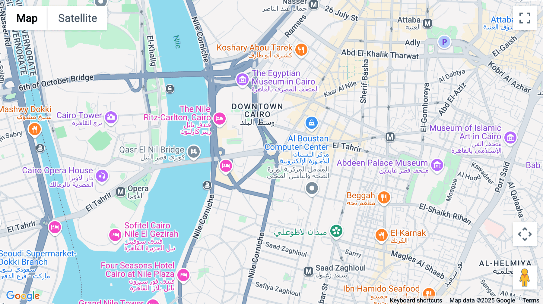 Click for interative map of East Lane, Plot number B-340, Cairo