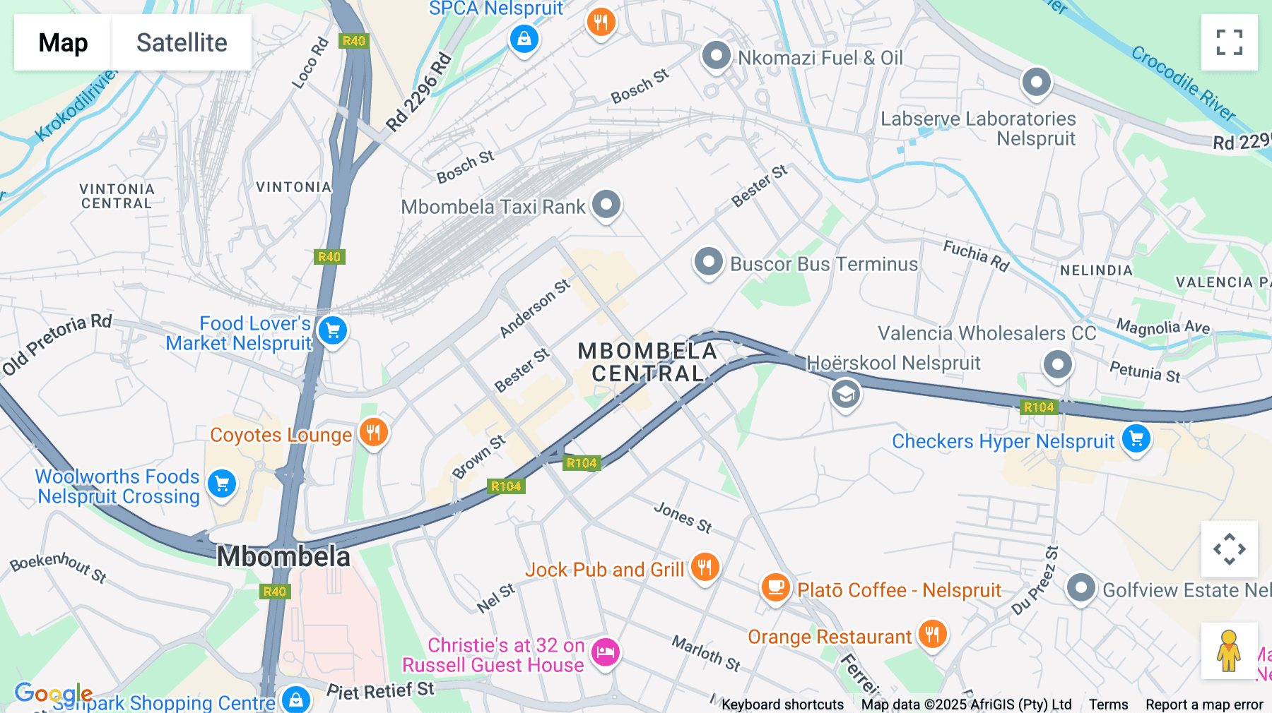 Click for interative map of 1st Floor, Promenade Shopping Centre, Samora Machel Drive, Nelspruit, Mbombela