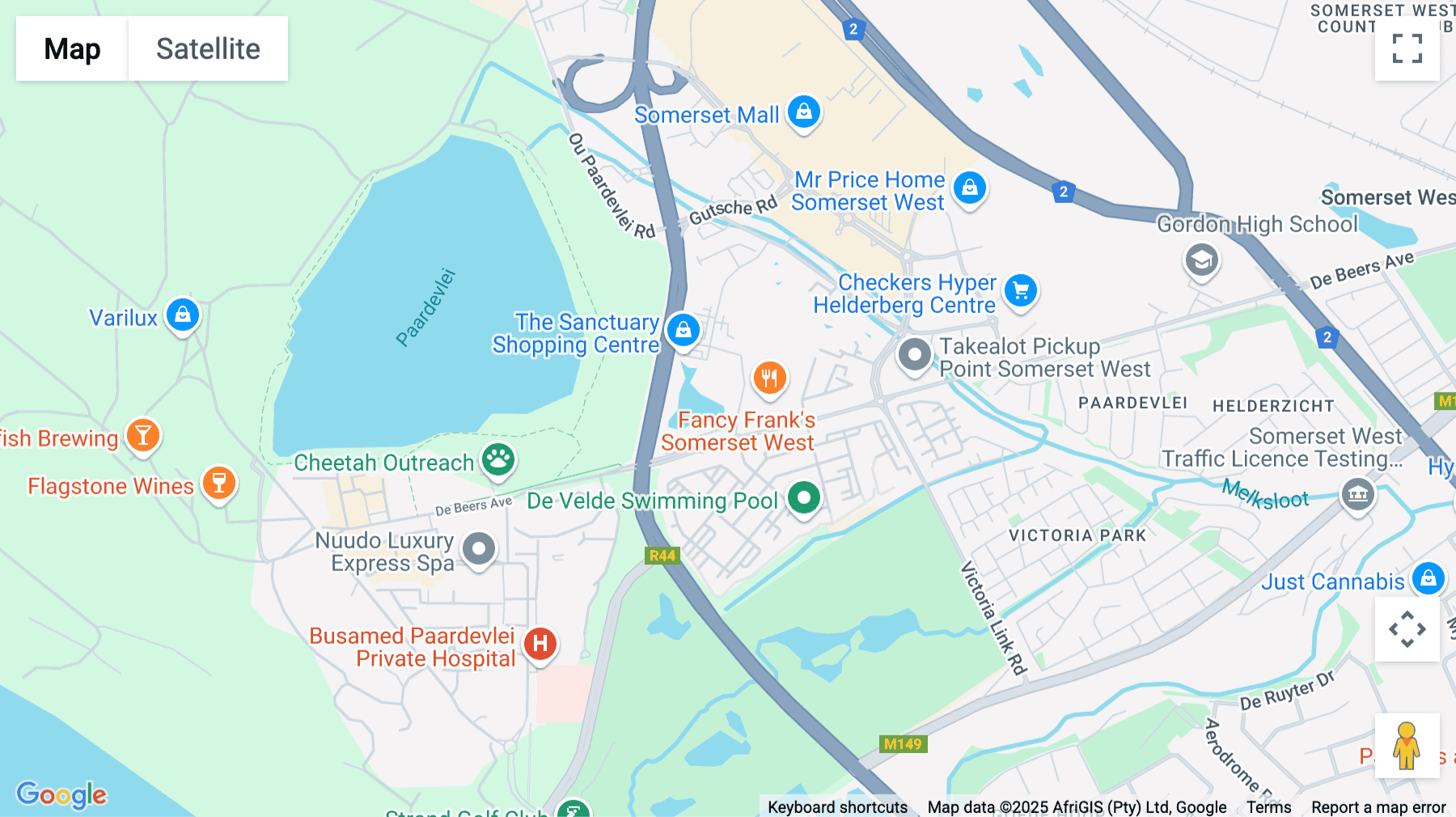 Click for interative map of 2nd Floor (S8) The Sanctuary Mall Corner De Beers Ave &, Broadway Blvd, Corner De Beers Ave &, Broadway Blvd, Somerset West