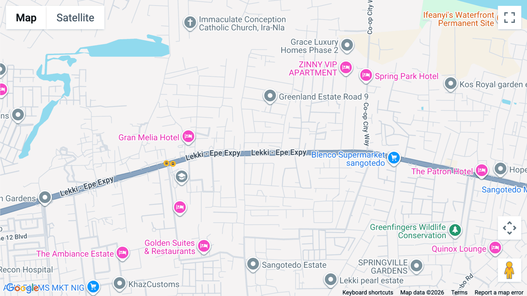 Click for interative map of 3rd floor, Ocean Mall, Sangotedo Road, Lekki-Epe Expressway, Olokonla Rd, Ajah, Lagos