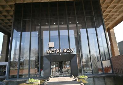 Exterior view of Metal Box, 25 Owl Street