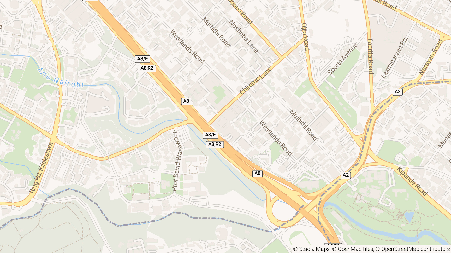 Map showing office location at 7th Floor,  Delta Corner Tower,Chiromo Road, Westlands, Nairobi, Nairobi, Kenya