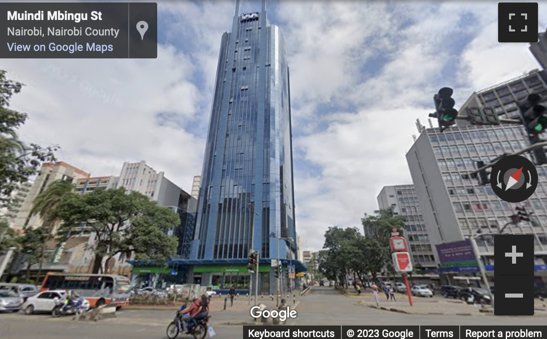 Street View image of Nairobi, Kenya
