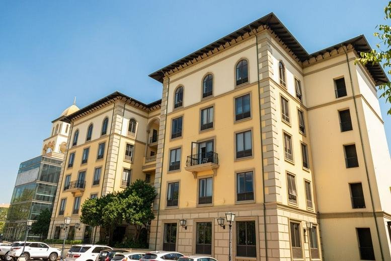 Exterior view of the classic architecture at The Pivot, 1 Montecasino Boulevard, Block E, Fourways.