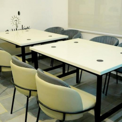 Exterior view of State Library beside Stadium poolside