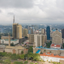 Guiode to Central business district of Nairobi from Kenyatta International Conference Centre. Click for details.