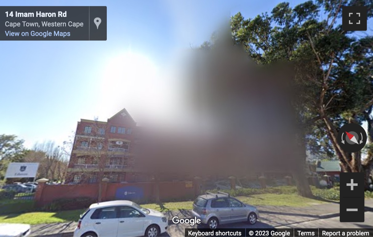 Street View image of Brookside Office Park, 11 Imam Haron Road, Claremont, Cape Town