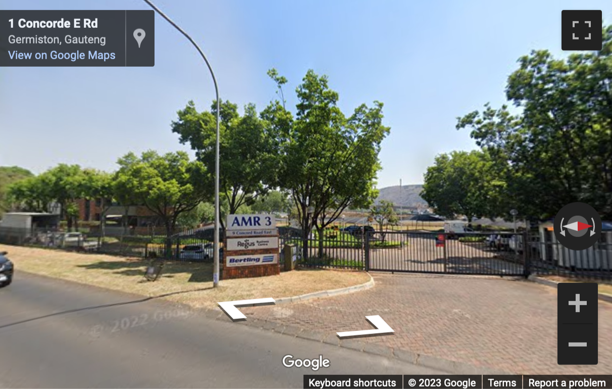 Street View image of AMR Office Park, 3Concorde road, Bedfordview, Johannesburg