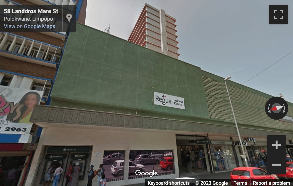 Street View image of 58-60 Landros Mare Street, Thabakgolo Building, Polokwane