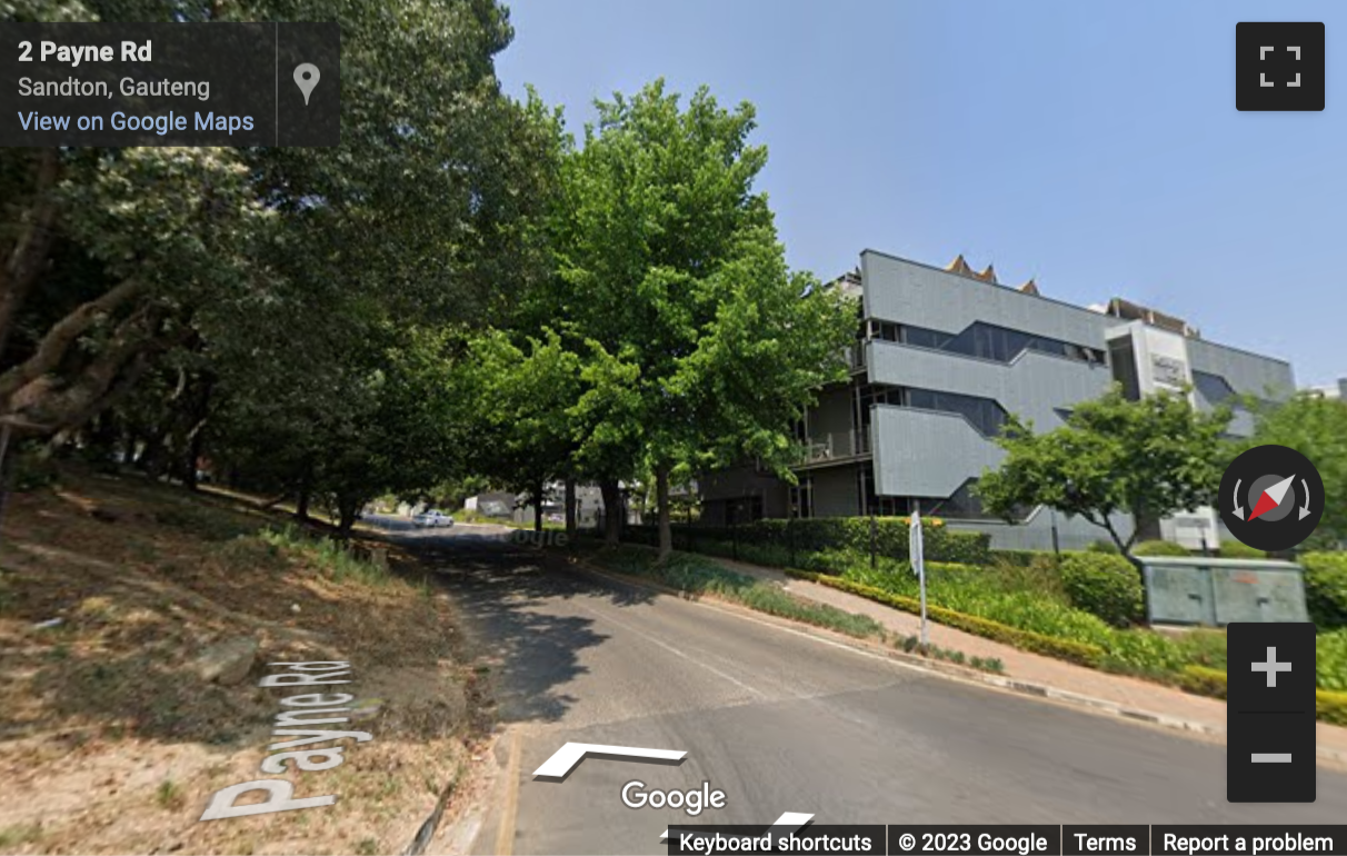 Street View image of 2 Payne Road, Bryanston, Johannesburg