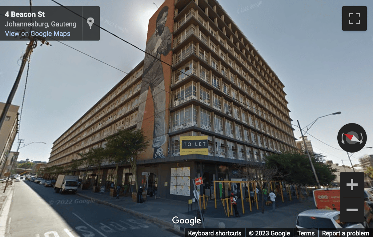 Street View image of 5 Beacon Road, New Doornfontein, Johannesburg