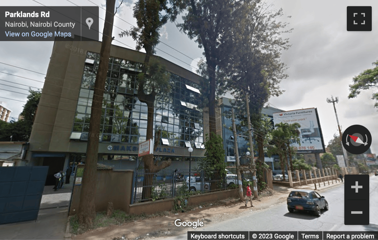 Street View image of Victoria Plaza, Parklands Road, Westlands, Nairobi