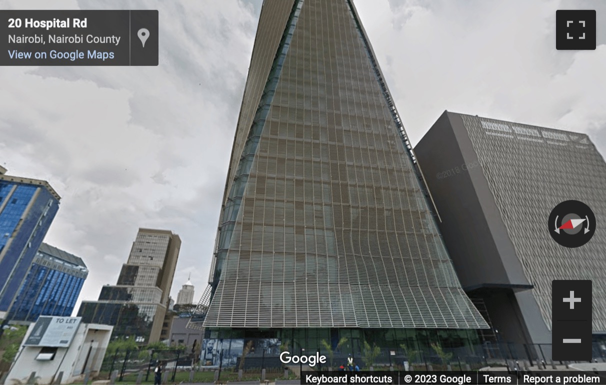 Street View image of Britam Towers, Cnr of Hospital and Kenya Roads, Upperhill, Nairobi