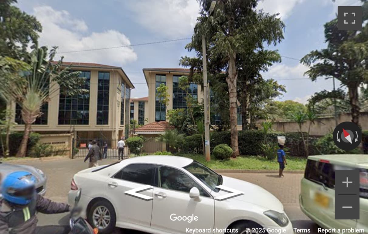 Street View image of Riverside Road, Delta Riverside, Nairobi