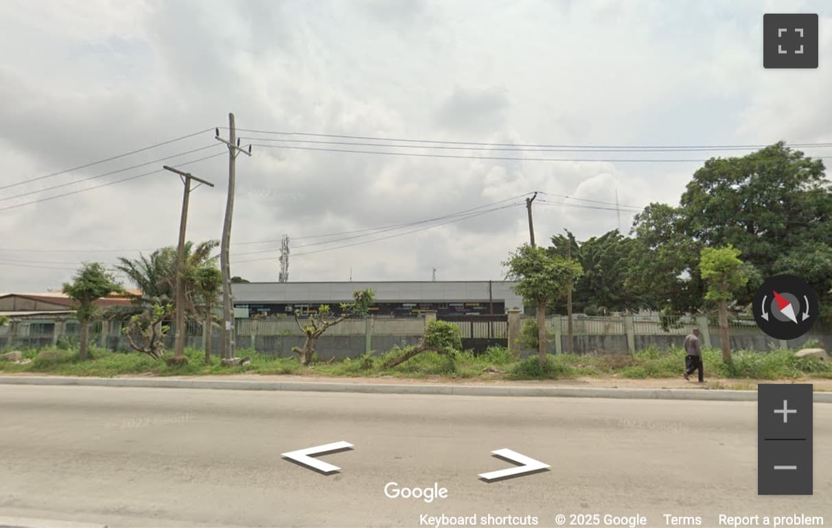 Street View image of Plot 9, Gbagada Industrial Scheme, Gbagada Expressway, Araromi, Lagos