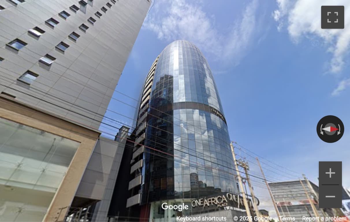 Street View image of 14805 Waiyaki Way, One Africa Place, 5th Floor, Nairobi